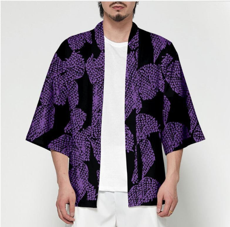 Simple Design Kimono for Women and Men