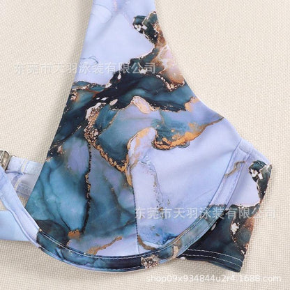 Sexy Straps High Waist Bikini Swimsuits-STYLEGOING