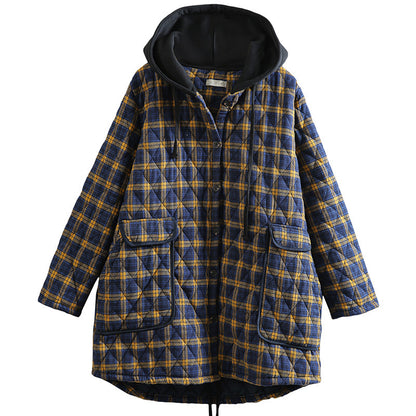 Winter Cotton Women Plus Sizes Overcoats