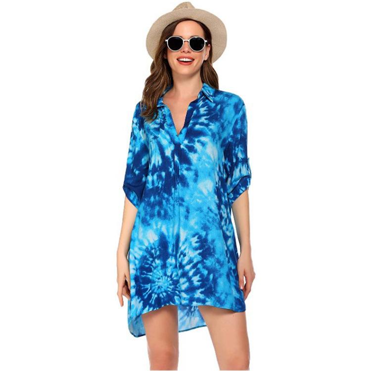 Summer Beach Sun Proof Blouses-STYLEGOING
