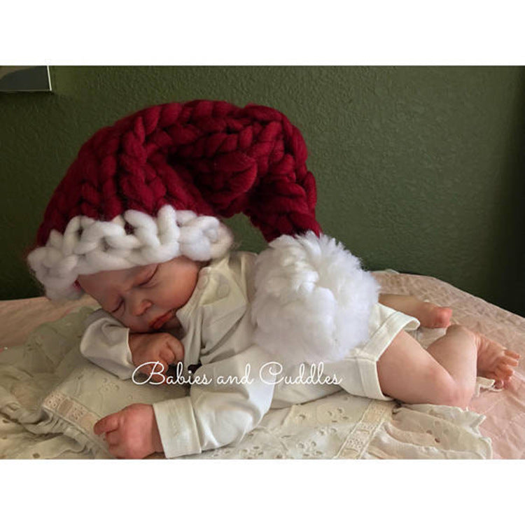 Merry Christmas Parent-kids Crochet Hats