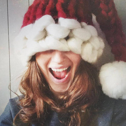 Merry Christmas Parent-kids Crochet Hats