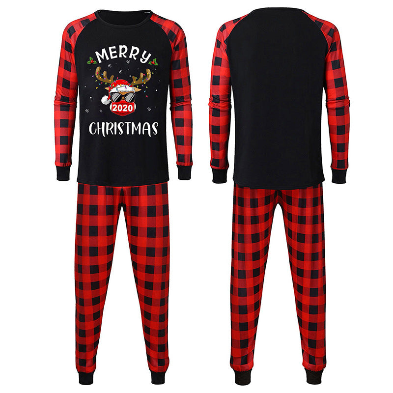 Merry Christmas Casual Parent-Child Pajamas