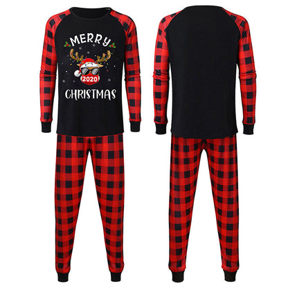 Merry Christmas Casual Parent-Child Pajamas