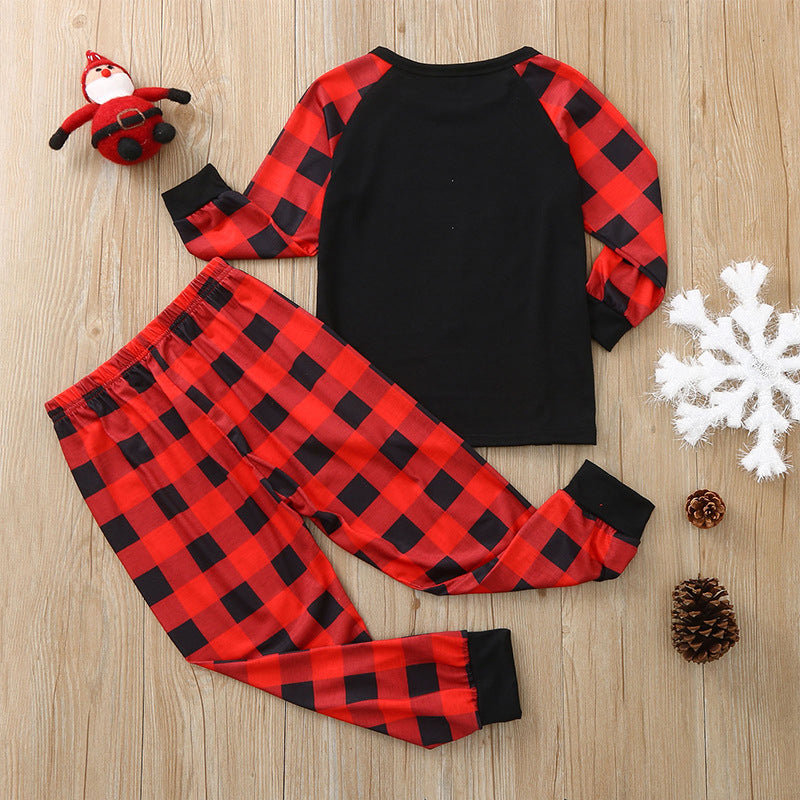 Merry Christmas Casual Parent-Child Pajamas