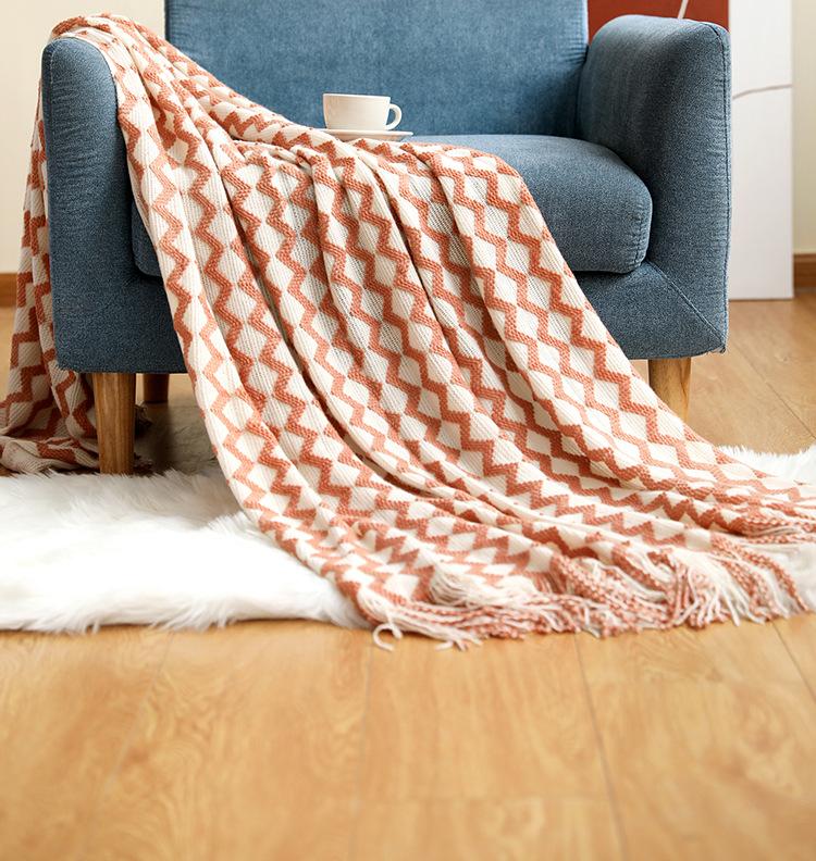 Summer Knitting Bedding Side Blanket--Free Shipping at meselling99