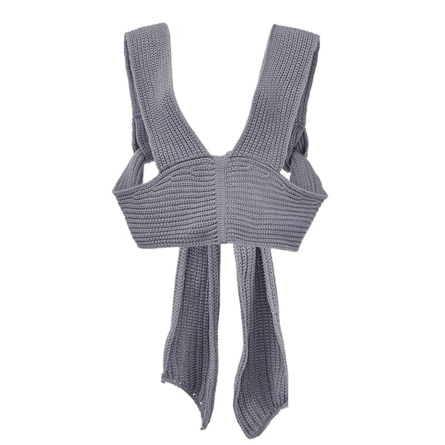 DIY Knitting Bangdage Tops-STYLEGOING