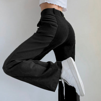 Casual Women's Corduroy Straight Pants