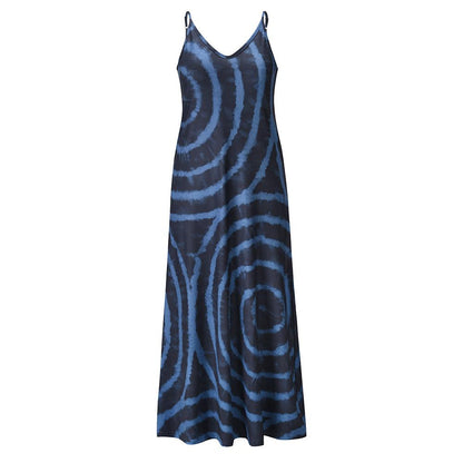 Leisure Sleeveless Bohemian Long Dresses-STYLEGOING