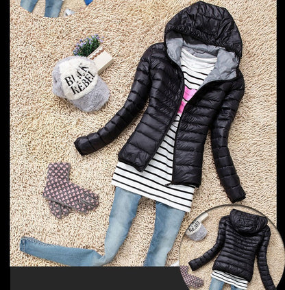 Women Long Sleeves Flimsy Cotton Overcoat