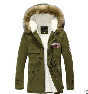 Winter Cotton Hoodies Coats for Men