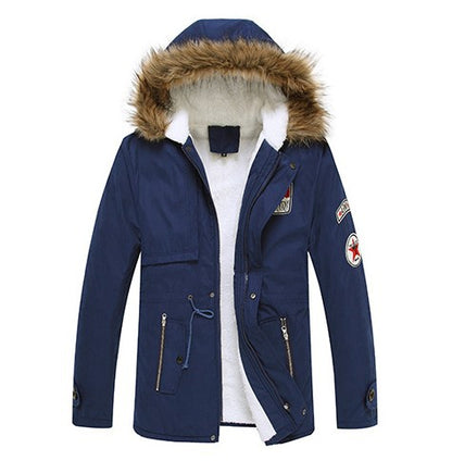 Winter Cotton Hoodies Coats for Men