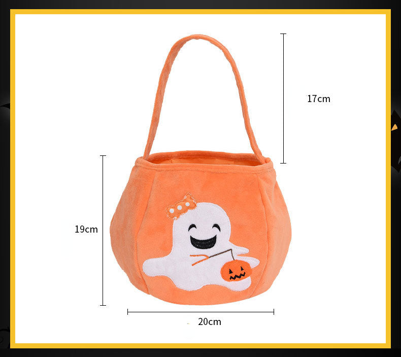 Halloween Pumpkin Candy Handle Bags/Basket