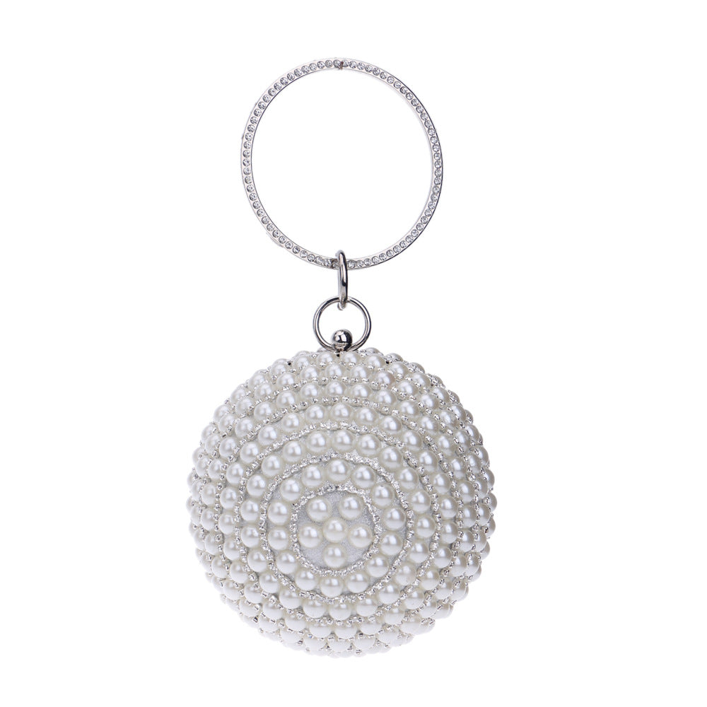 Fashion Round Shaped Jewelry Design Evening Party Bags