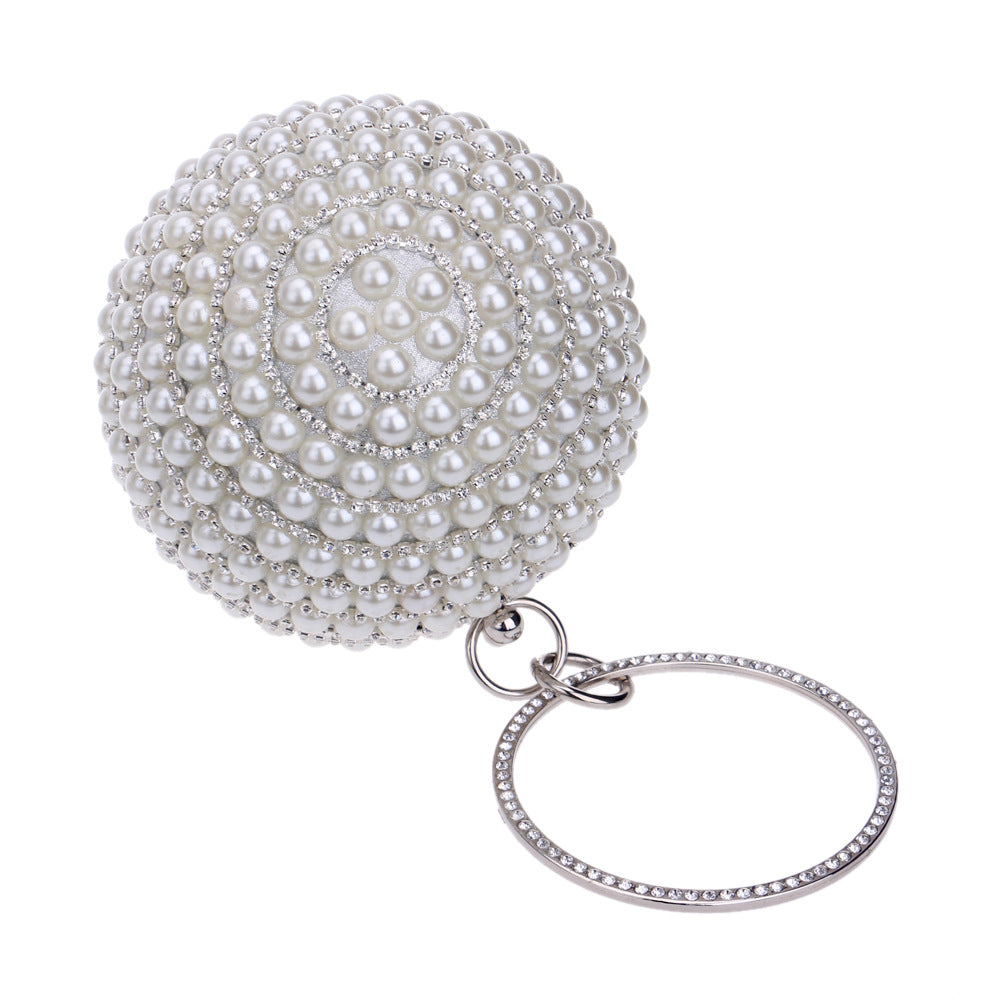 Fashion Round Shaped Jewelry Design Evening Party Bags