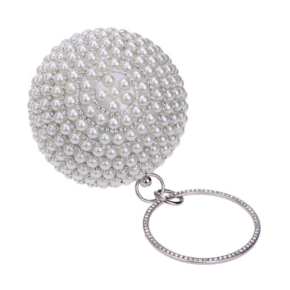 Fashion Round Shaped Jewelry Design Evening Party Bags