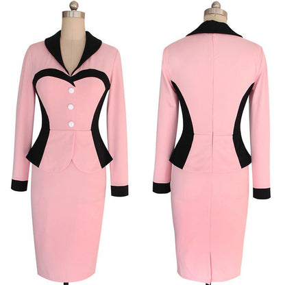 Sexy Fashion Long Sleeves Bodycon Dresses-STYLEGOING