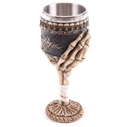 Horriable 3D Palm Skeleton Steel Knight Glasses for Halloween-STYLEGOING