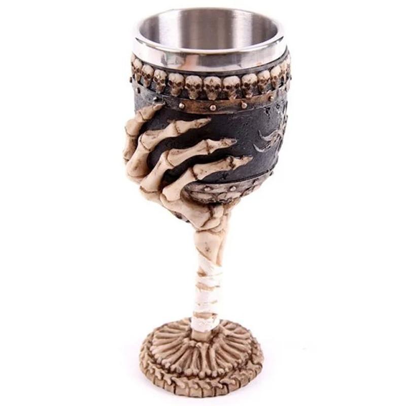 Horriable 3D Palm Skeleton Steel Knight Glasses for Halloween-STYLEGOING