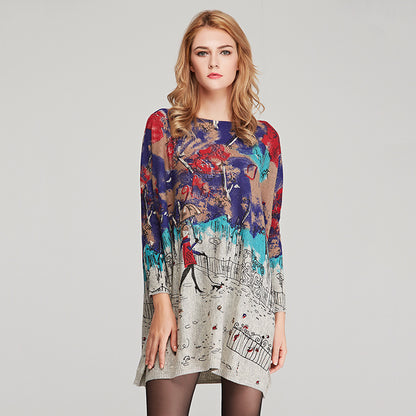 Plus Sizes Women Knitting Pullover Sweaters