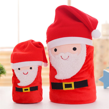 Cute Merry Christmas Double Fleece Blankets