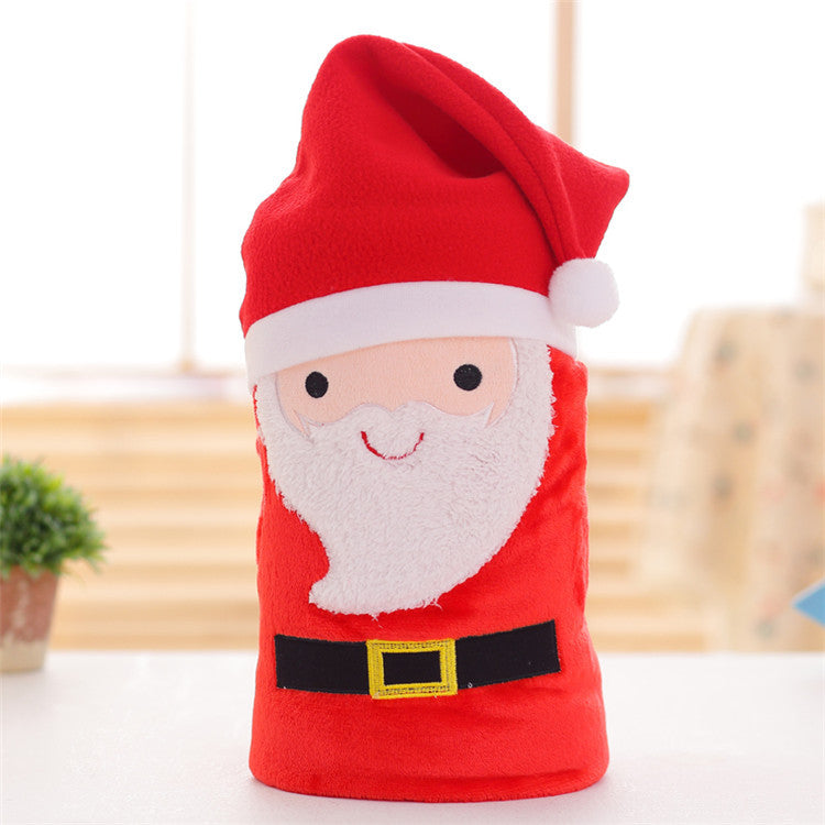 Cute Merry Christmas Double Fleece Blankets