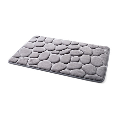 3D Pebble Non Slip Kitchen Bathroom Floor Mats