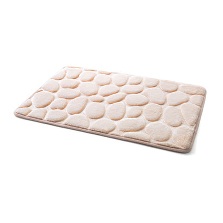 3D Pebble Non Slip Kitchen Bathroom Floor Mats