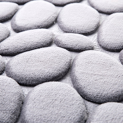 3D Pebble Non Slip Kitchen Bathroom Floor Mats