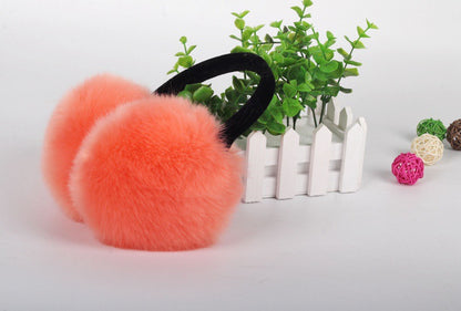 Winter Ear Warmer Artifical Fox Fur Earmuffs