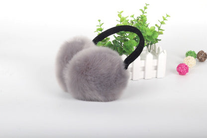 Winter Ear Warmer Artifical Fox Fur Earmuffs