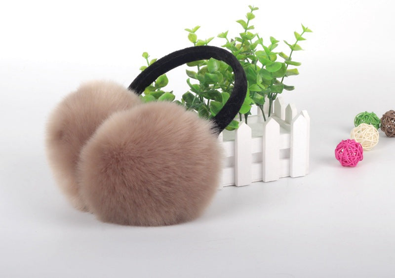 Winter Ear Warmer Artifical Fox Fur Earmuffs