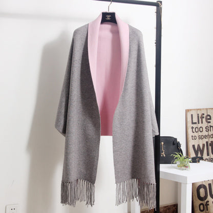 Women Tassels Bat Knitting Overcoat Cardigans