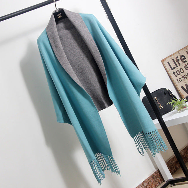 Women Tassels Bat Knitting Overcoat Cardigans