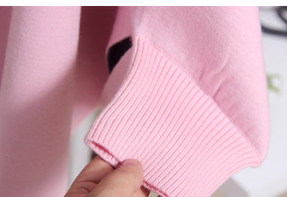 Women Tassels Bat Knitting Overcoat Cardigans