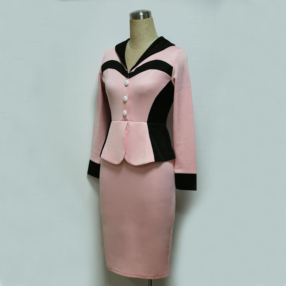 Sexy Fashion Long Sleeves Bodycon Dresses-STYLEGOING