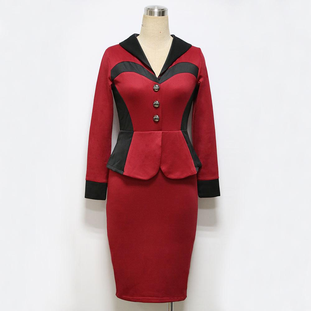 Sexy Fashion Long Sleeves Bodycon Dresses-STYLEGOING