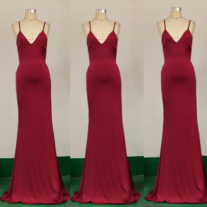 Sexy Sleevess Backless Long Party Dresses-STYLEGOING