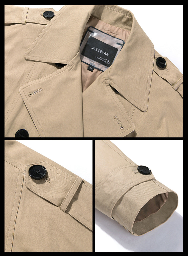 Elegant Fall Women Windbreak Long Overcoats