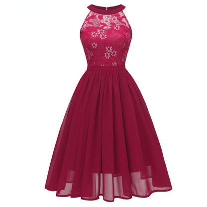 Sexy Summer Chiffon Lace Dresses