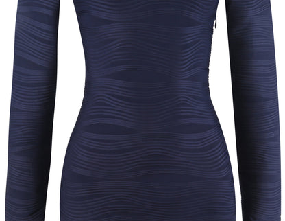 Women Long Sleeves Elastic Sexy Bodycon Dresses