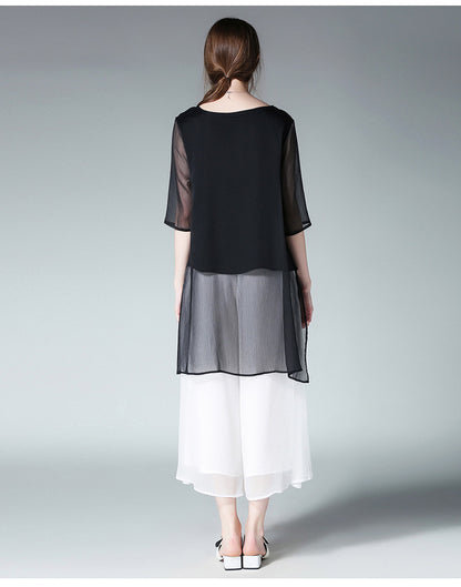 Fairy Summer Chiffon Plus Sizes Women Shirts