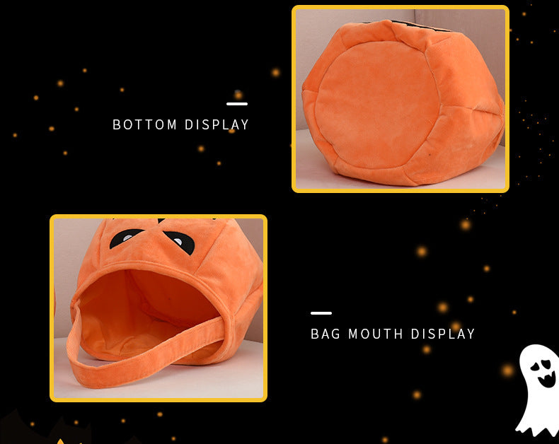 Halloween Pumpkin Candy Handle Bags/Basket