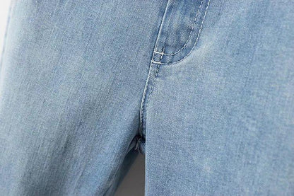 Women Elastic Fall Large Trumpet Jeans-STYLEGOING
