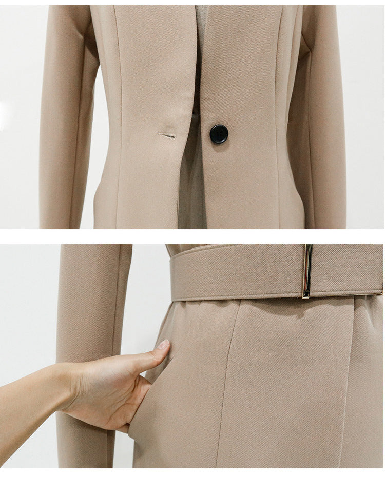Office Lady Suits Women Blazers and Trousers