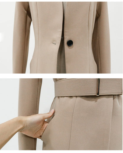 Office Lady Suits Women Blazers and Trousers
