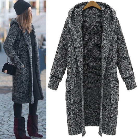 Women Casual Long Sleeves Knitting Swaters-STYLEGOING