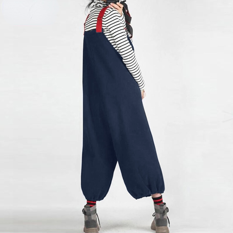 New Split Joint Casual Overalls Jumpsuits-STYLEGOING