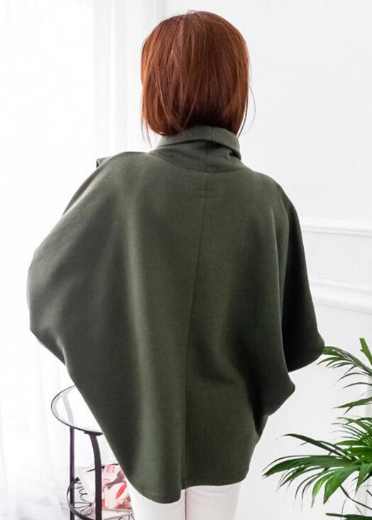 Women High Neck Irregular Fall Cape Hoodies-STYLEGOING