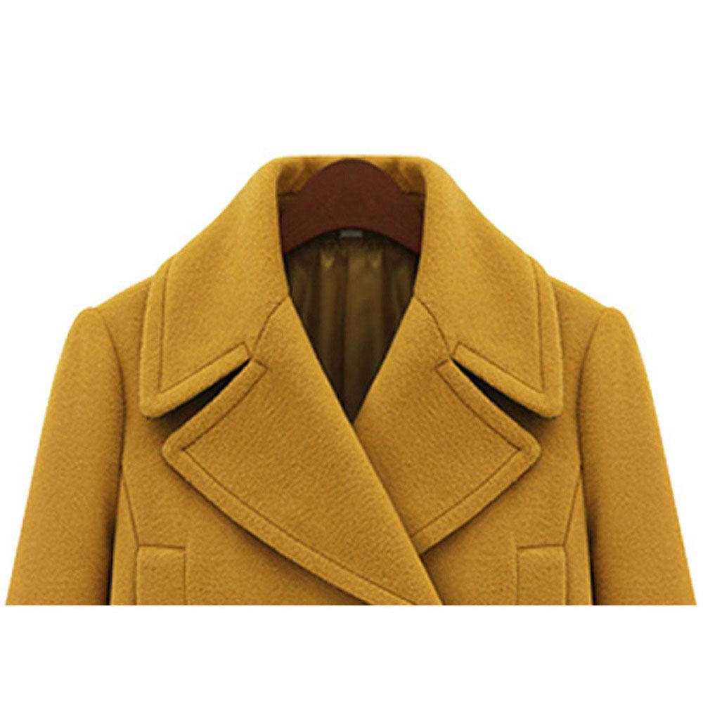 Women Plus Sizes Casual Overcoat Outerwear-STYLEGOING